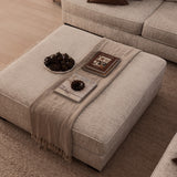 Plaza Ottoman - Parchment