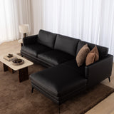 Matteo 3 Seater with Chaise - Midnight