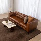 Presley 3 Seater - Platinum Chestnut