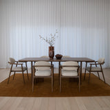 Elliston 2200 Dining Table - Sable