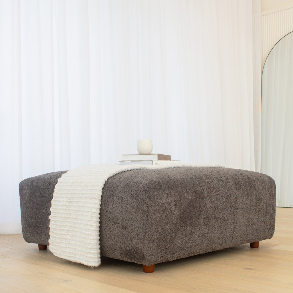 Lyla Ottoman - Cloud Caviar