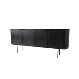 Iliad 4 Door Sideboard - Black