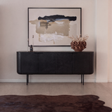 Iliad 4 Door Sideboard - Black