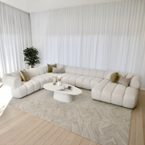 Savannah Corner Lounge with Chaise - Vanilla