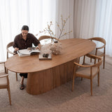 Juniper 2400 Oval Dining Table