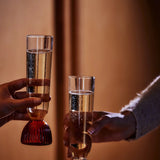 Kairos Champagne Flute (Set of 2) - Dark Amber