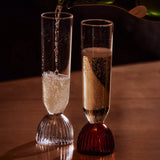 Kairos Champagne Flute (Set of 2) - Dark Amber