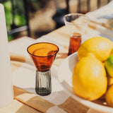 Kairos Wine Glass - Dark Amber