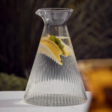 Kairos Angular Carafe - Clear