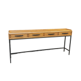 Portland 4 Drawer Console
