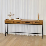 Portland 4 Drawer Console