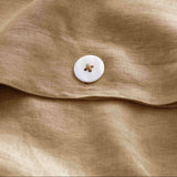 Cultiver Linen Duvet Cover - Sand