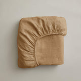 Cultiver Linen Fitted Sheet - Sand