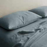 Cultiver Linen Standard Pillowcases (Set of 2) - Bluestone