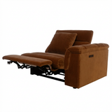 Lorde Single Electric Recliner with RHS Arm - Provence Cinnamon