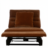 Lorde Single Electric Recliner Armless - Provence Cinnamon