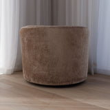 Loui Swivel Arm Chair - Ash