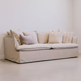 Maine 3 Seater Sofa - Salt