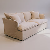 Maine 3 Seater Sofa - Salt