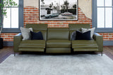Manhattan 3 Seater Recliner Lounge - Regatta Fern
