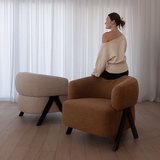 Mara Arm Chair - Hazelnut