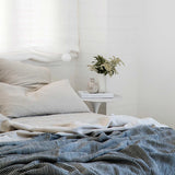 Mira Linen Throw - Ellis Stripe
