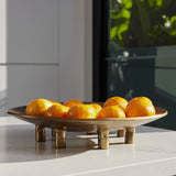 Mondo Platter - Antique Gold