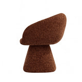 Noemi Swivel Dining Chair - Auburn Tweed