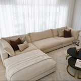 Reeves 6 Seater with Ottoman - Exclusive Cobblestone