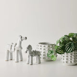 Object Horse Indiana - White 15cm
