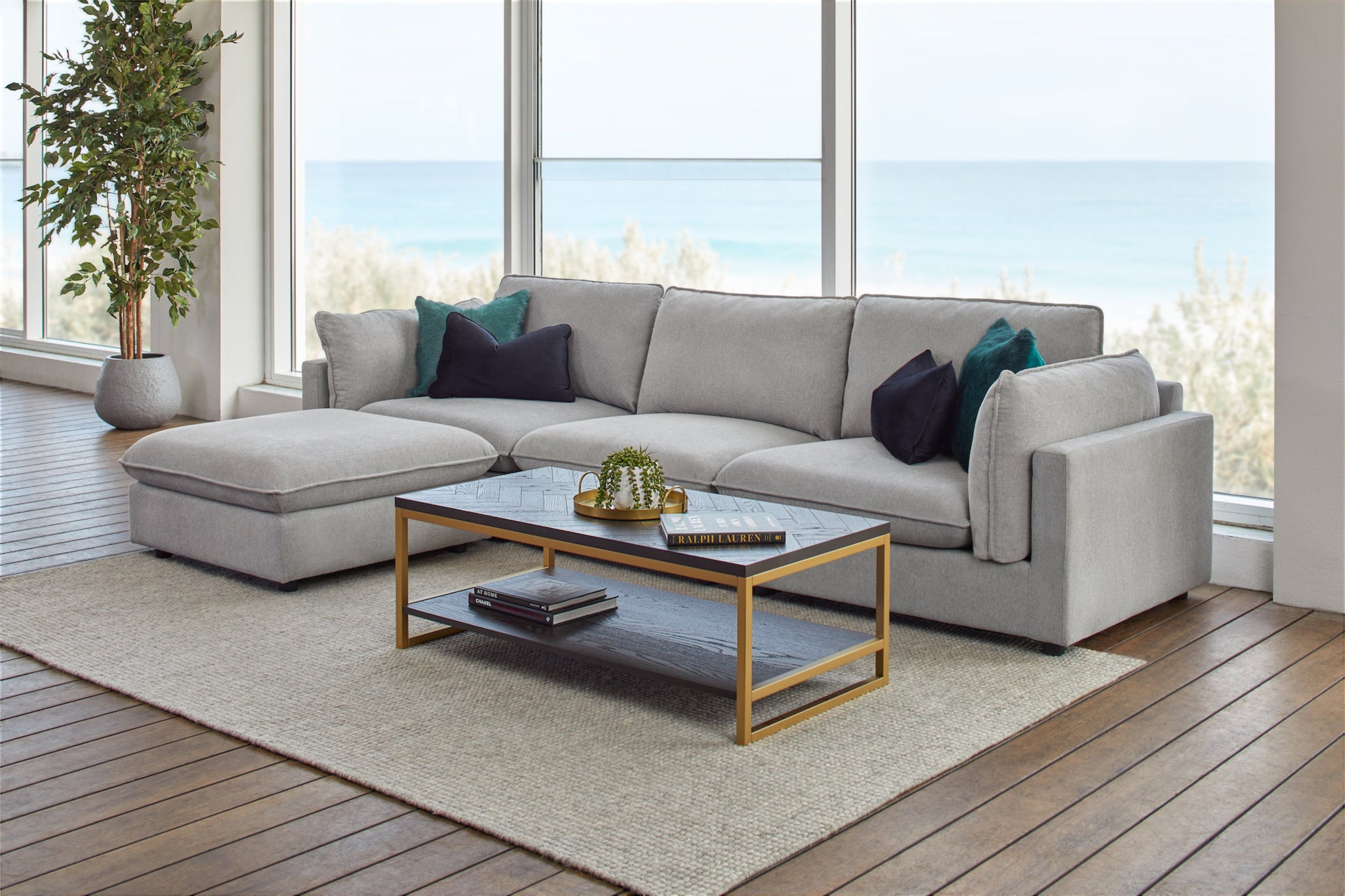 Buy Oregon 3 Seater Chaise Lounge in Perth, Osborne Park, Joondalup WA