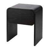 Vardo Bedroom Side Table - Black