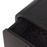 Vardo Bedroom Side Table - Black