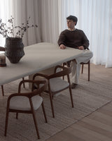 Oterra Dining Table - Latte