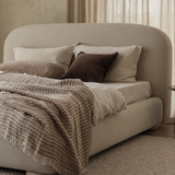 Ovalo Bed - Ecru
