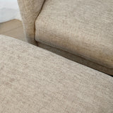 Blaire Ottoman - Champagne