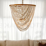 Pearl Oval Chandelier