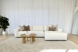 Lyla 3 Seater with Chaise - Cloud Optical