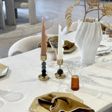 Seaweed Pillar Candle - White