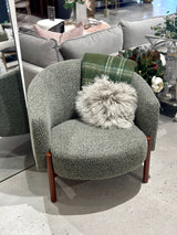 Solace Boucle Armchair - Sage