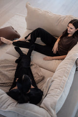 Reeves Day Bed Lounge - Exclusive Cobblestone