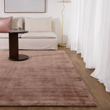 Hearth Rug - Rose Brown