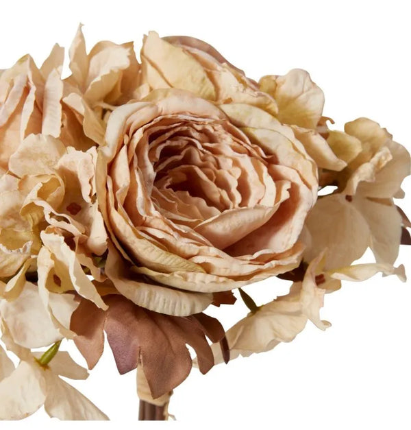 Rose Hydrangea Mix Decorative Bouquet