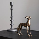 Rudi Greyhound Sculpture - Brass