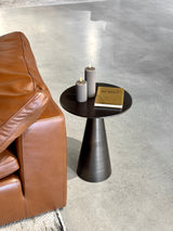 August Side Table - Antique Brass