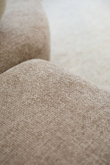 Blaire 3 Seater RHS Chaise Lounge - Mushroom