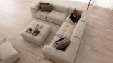 Saatchi Single Seat with Arm/Corner - Preston Marshmallow
