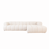 Savannah 3 Seater with Chaise - Vanilla
