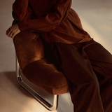 Savoy Armchair - Mohe Rust