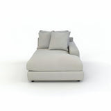 Sidney RHS Chaise - Cuddle Grey Gum